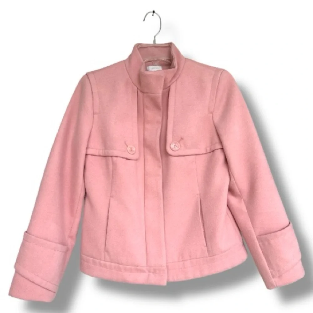 Chico's Casey Smooth Plush Jacket Blush  Pink Size 0 (US Size 4) - Picture 2 of 12